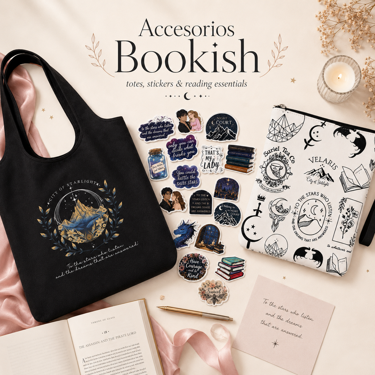 Accesorios Bookish