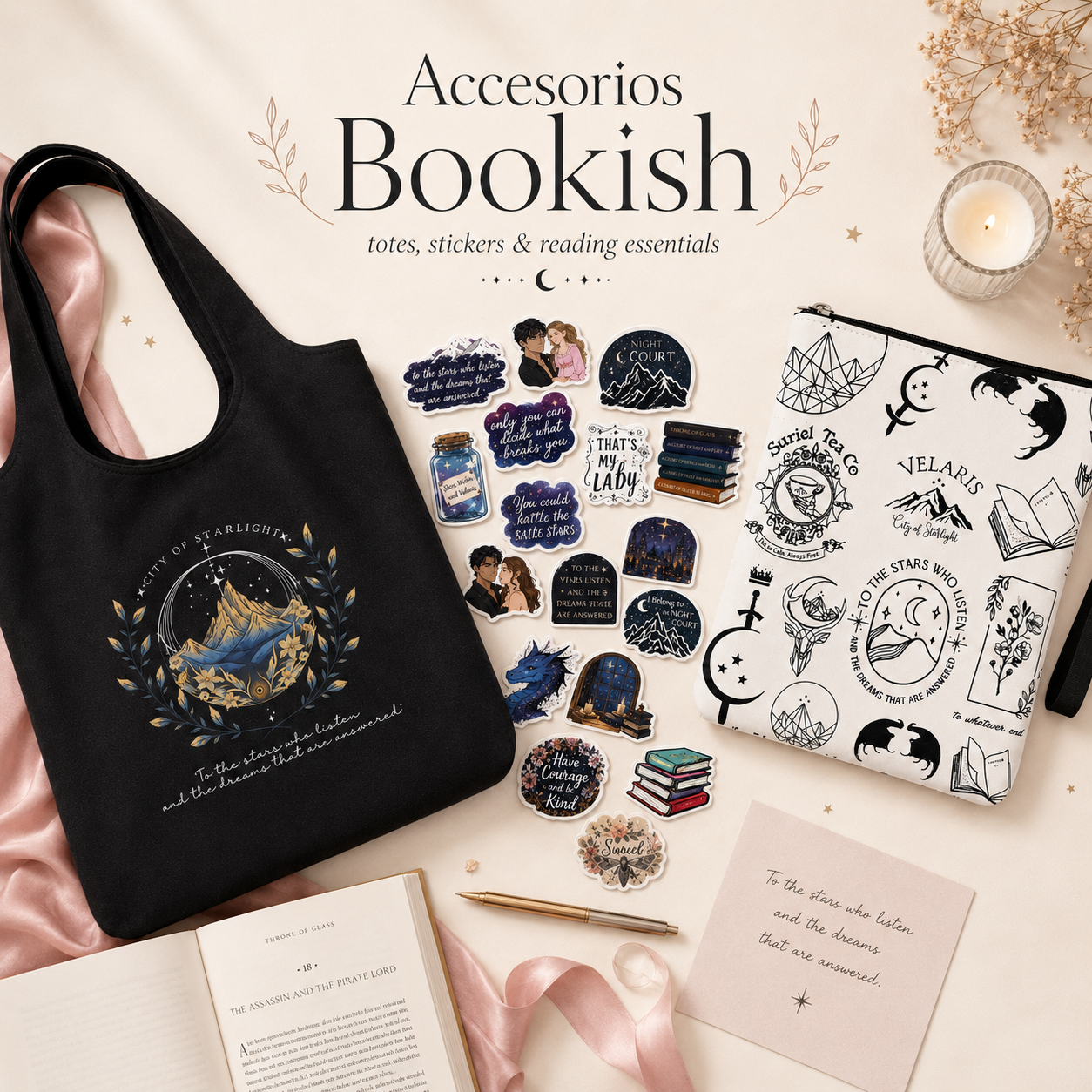Accesorios Bookish