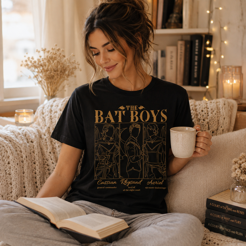 The Bat Boys Line Art Tee