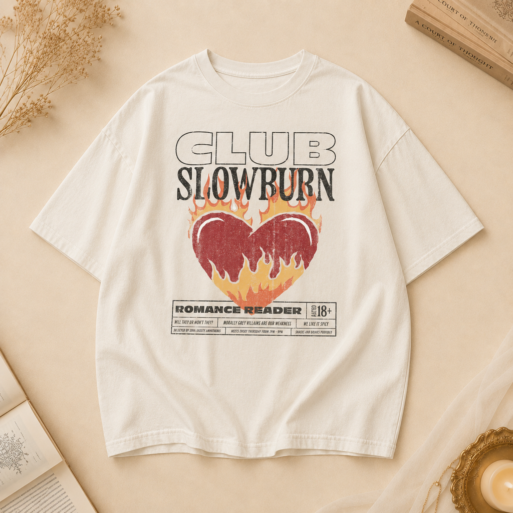 Book Club Slowburn Tee