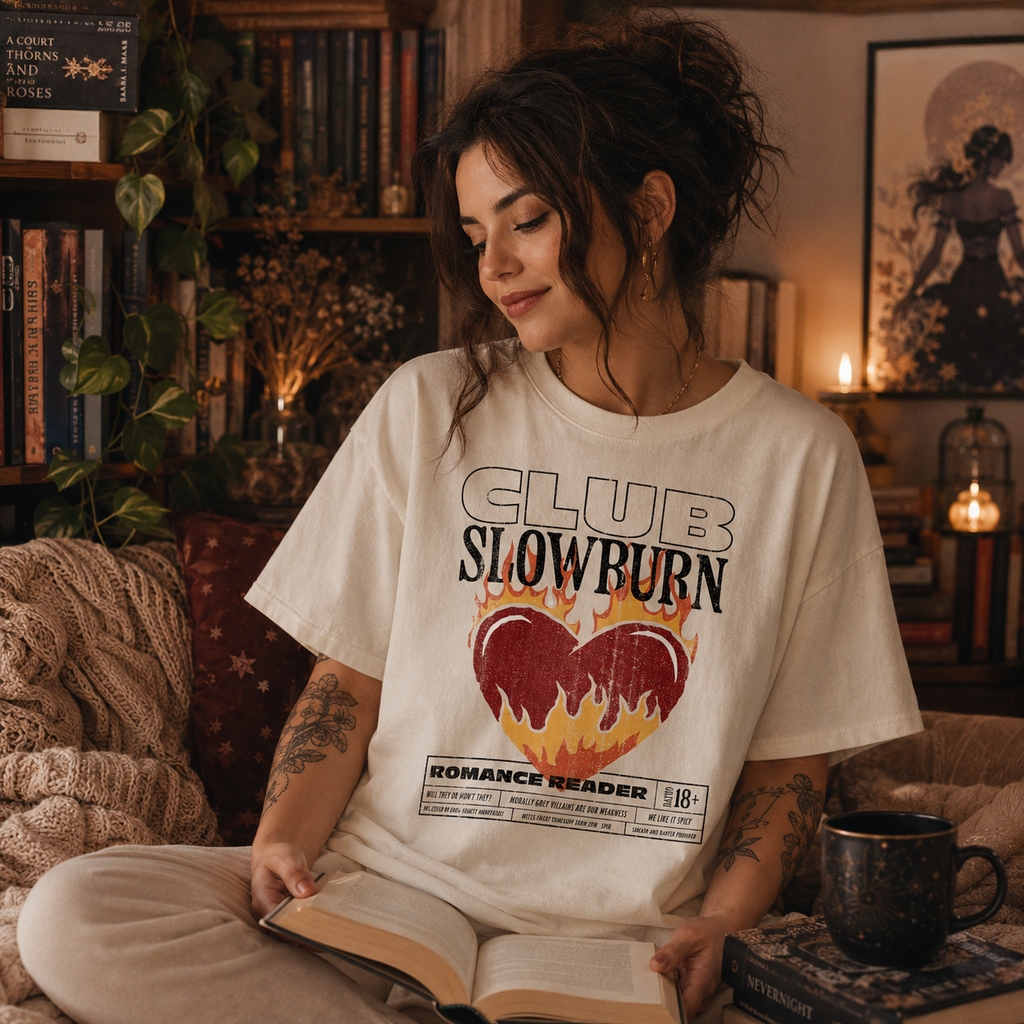 Book Club Slowburn Tee